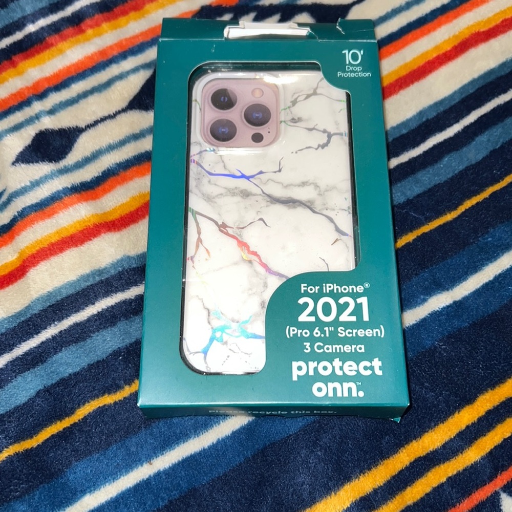 New never used iPhone case pro 6.1” screen 3 camera